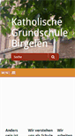Mobile Screenshot of grundschule-birgelen.de